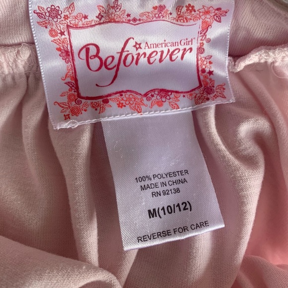 American Girl pyjamas, girls size 8/10, perfect condition, pink, soft fabric - Picture 2 of 3